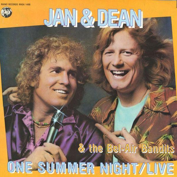 Portada de Álbum "One Summer Night / Live", de Jan And Dean