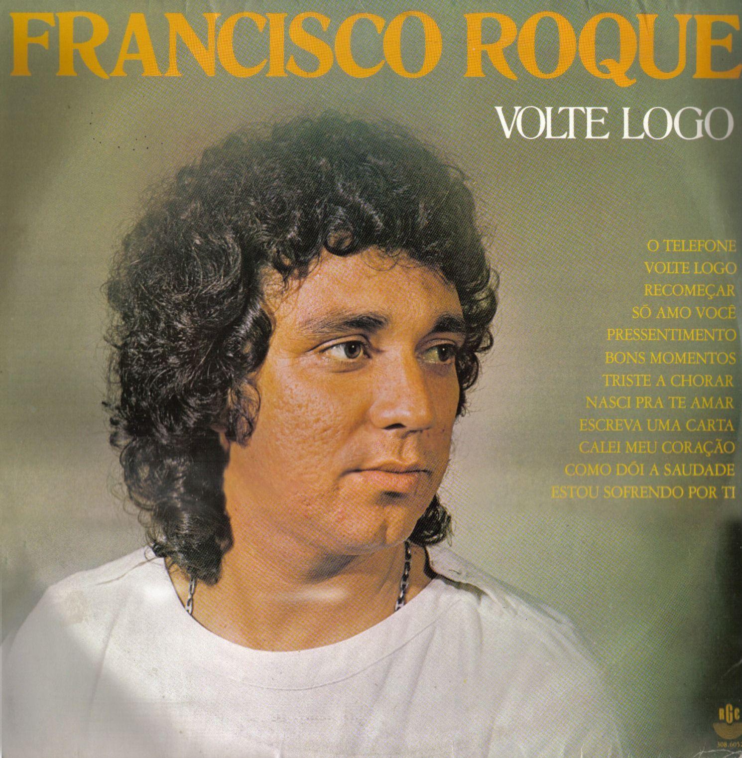 Portada de Álbum "Volte Logo", de Francisco Roque