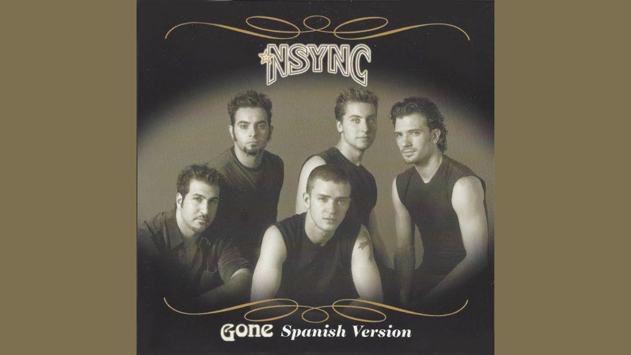 Capa do álbum "Gone (Spanish Version)", de 'NSYNC