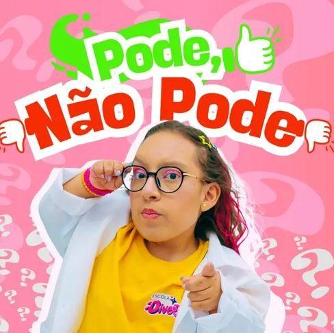 Portada del álbum "Pode, Não Pode ", de MC Divertida Maria Clara