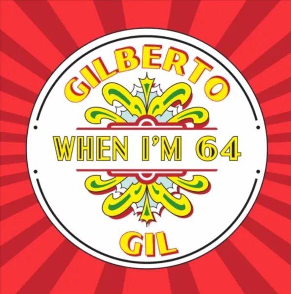 Capa do álbum "When I'm 64", de Gilberto Gil