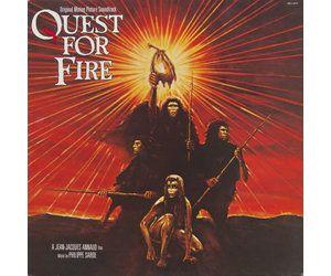Portada del álbum "Quest For Fire", de Philippe Sarde