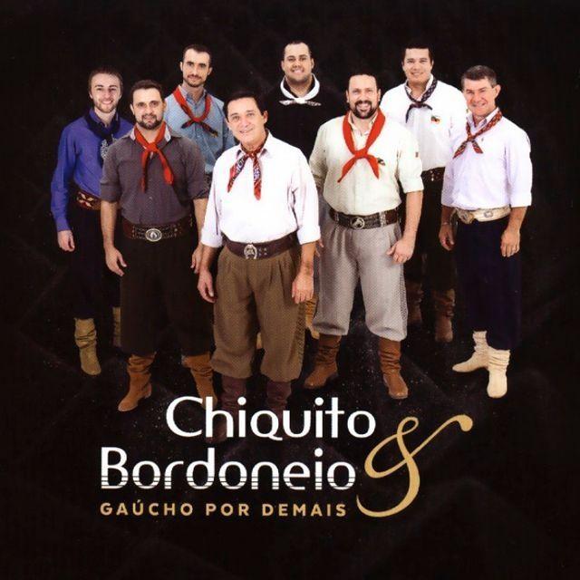 Portada de Álbum "Gaúcho Por Demais", de Chiquito e Bordoneio