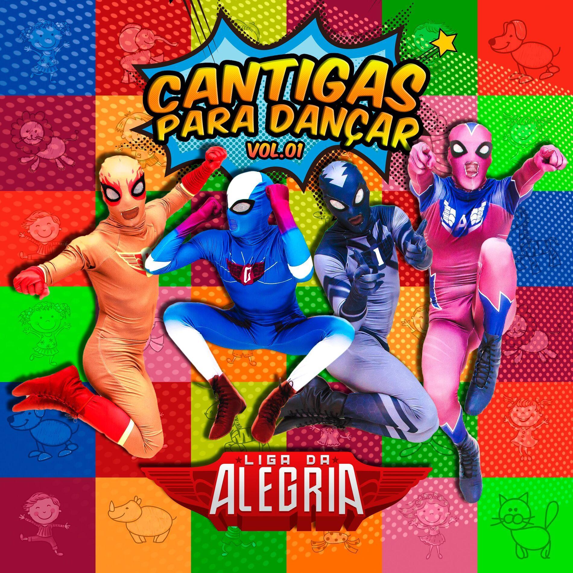 Portada de Álbum "Cantigas Para Dançar, Vol. 1", de Liga da Alegria