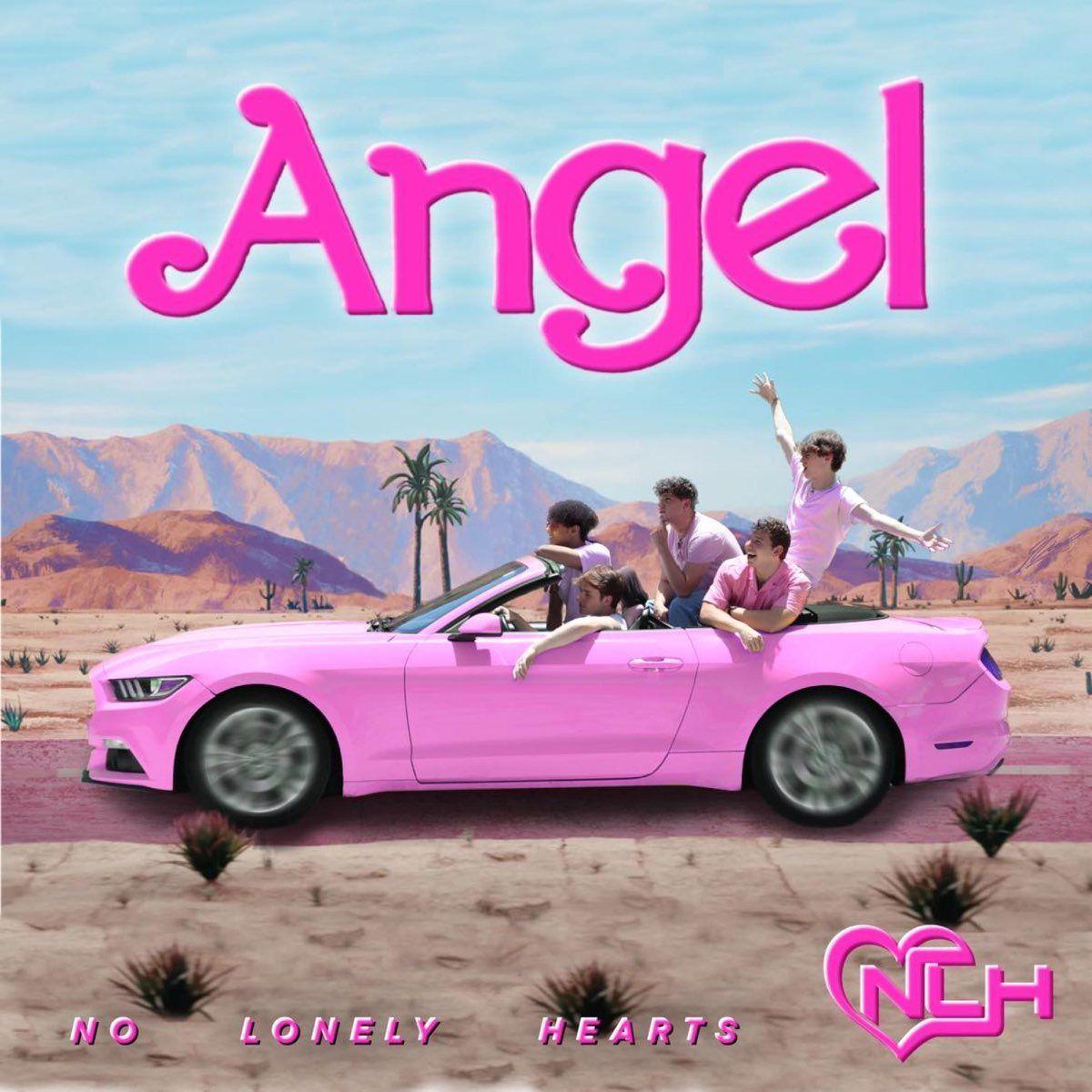 Single/EP cover of "Angel" by No Lonely Hearts