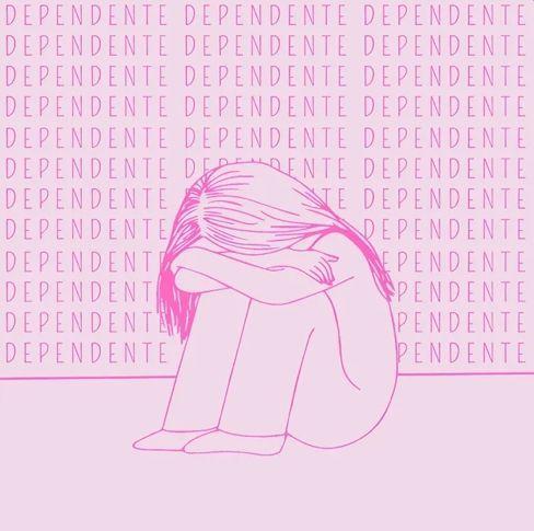 Capa do Single/EP "Dependente", de prxdby4le