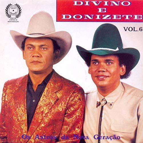 Portada de Álbum "Os Astros Da Nova Geração", de Divino e Donizete