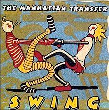 Portada del álbum "Swing", de The Manhattan Transfer