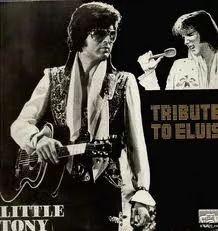 Capa do álbum "Tribute To Elvis", de Little Tony