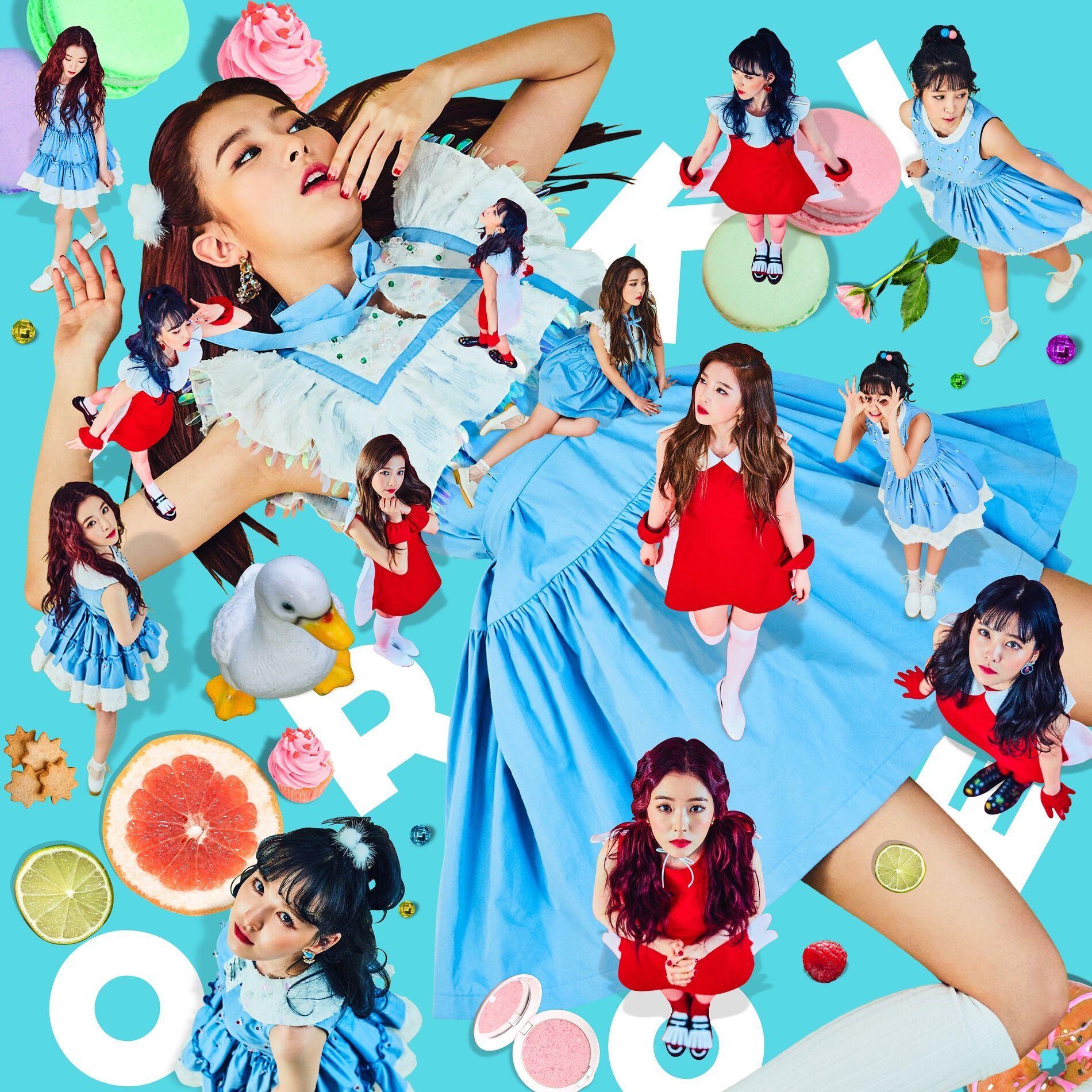 Portada de Sencillo/EP "Rookie - The 4th Mini Album", de Red Velvet