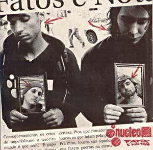 Portada de Álbum "Fatos e Notas", de Nucleo