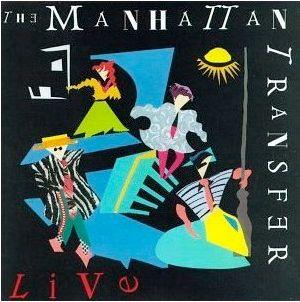 Portada del álbum "Live ", de The Manhattan Transfer