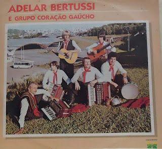 Portada de Álbum "Adelar Bertussi e Grupo Coração Gaúcho", de Adelar Bertussi