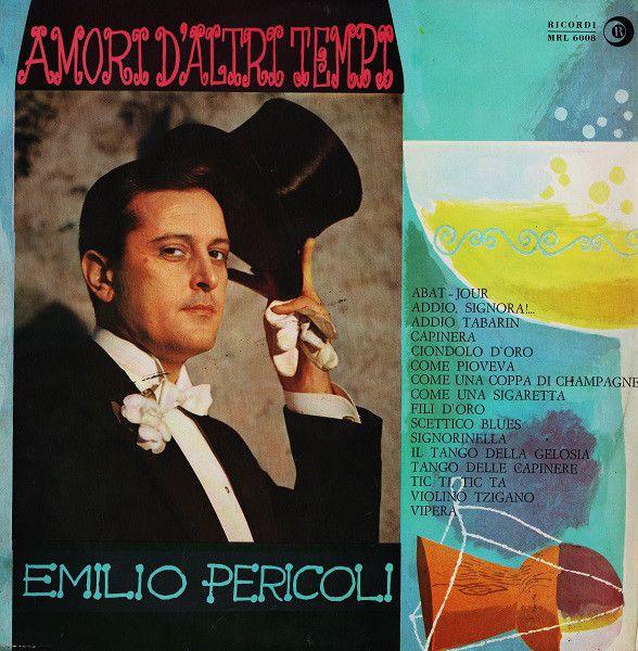 Portada de Álbum "Amori D'Altri Tempi", de Emilio Pericoli