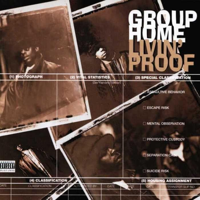 Portada de Álbum "Livin' Proof", de Group Home