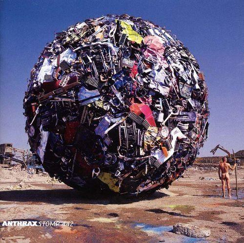 Capa do álbum "Stomp 442", de Anthrax