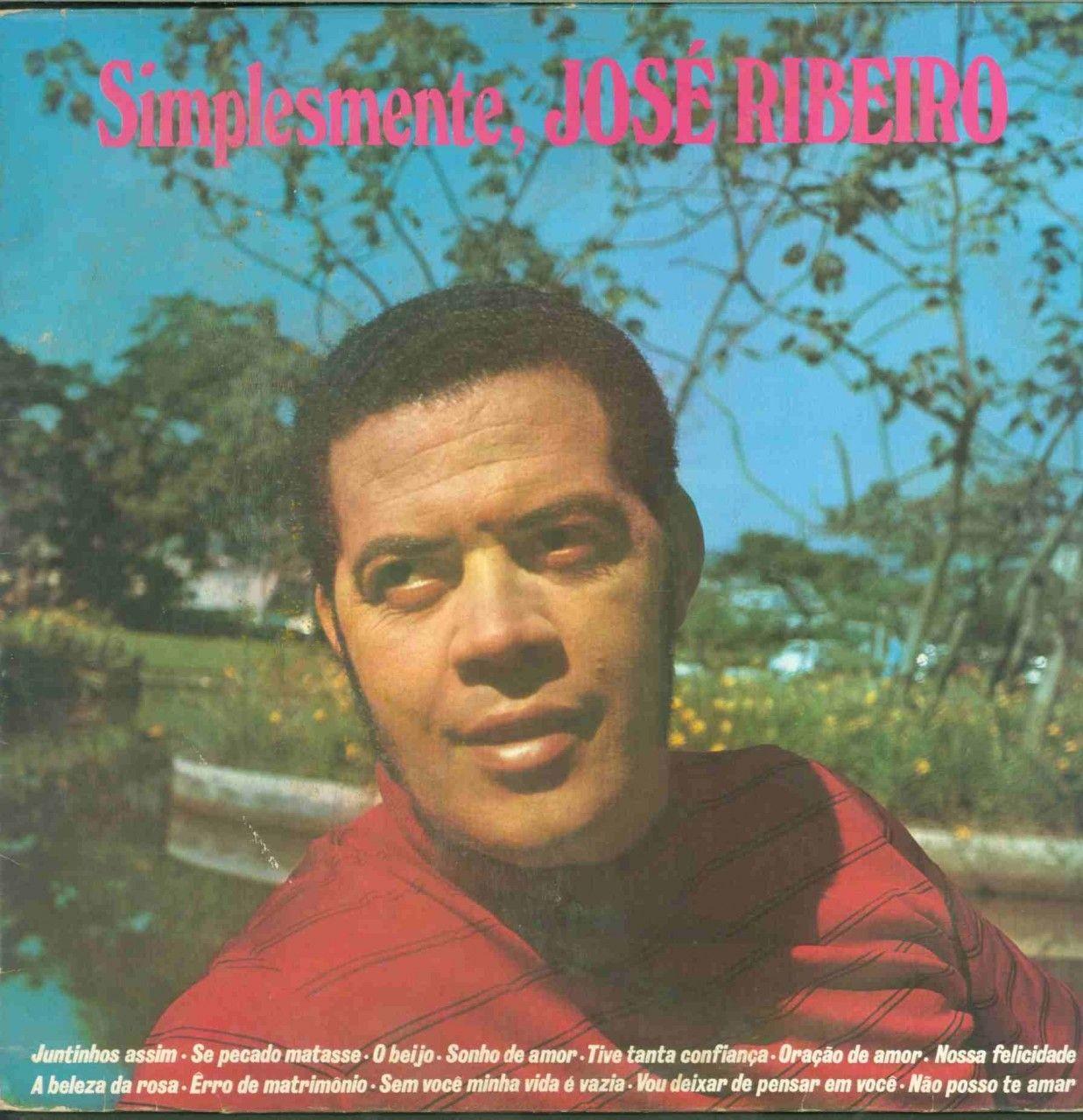Portada de Álbum "Simplesmente José Ribeiro", de José Ribeiro
