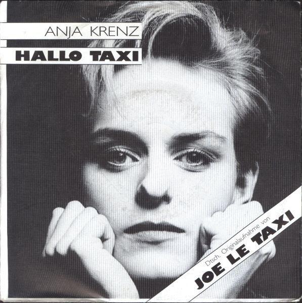 Capa do Single/EP "Hallo Taxi", de Anja Krenz