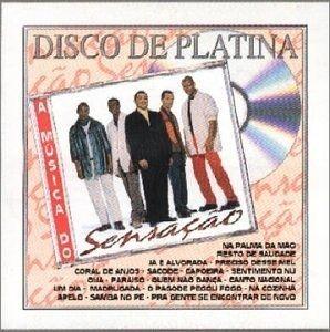 Portada de Álbum "Disco de Platina: a Música do Sensação", de Sensação