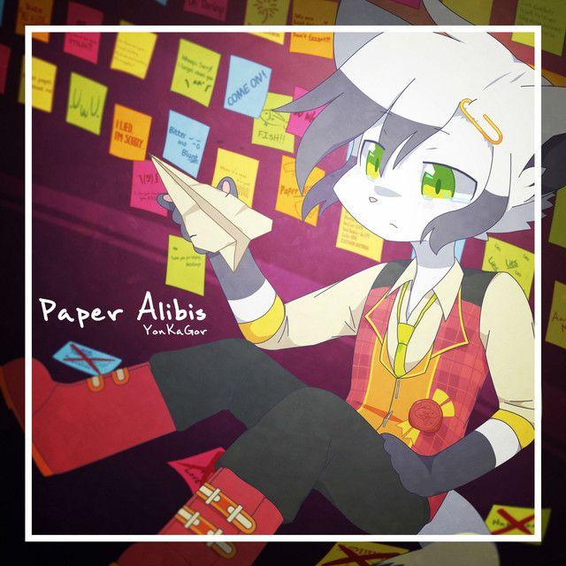 Portada de Sencillo/EP "Paper Alibis", de YonKaGor