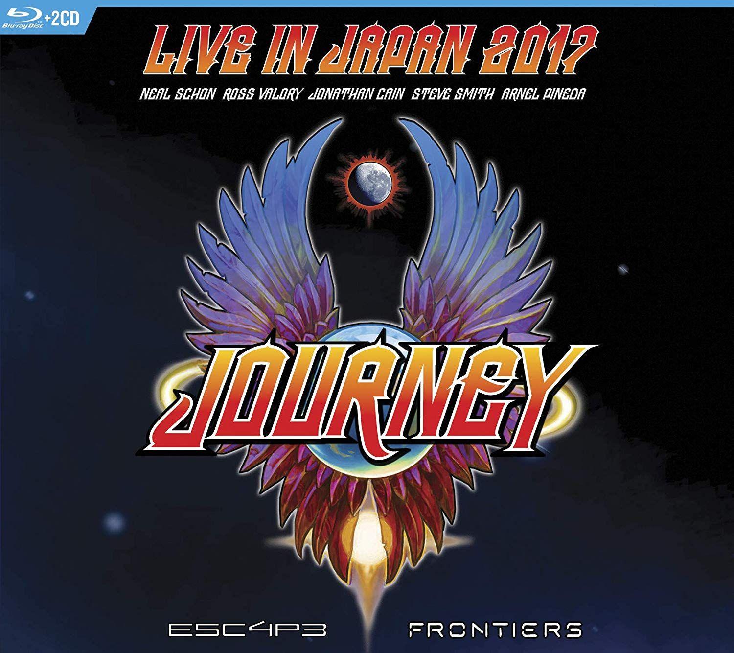 Portada de Álbum "Escape & Frontiers Live in Japan", de Journey