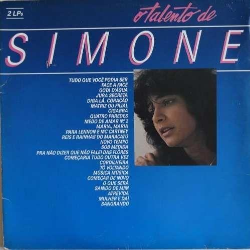 Portada del álbum " O Talento De Simone", de Simone