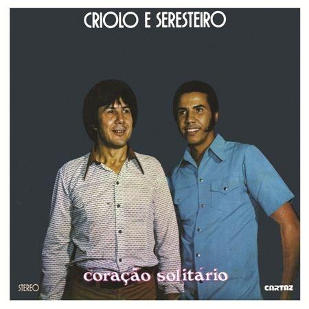 Capa do Álbum "Coração Solitário", de Criolo e Seresteiro