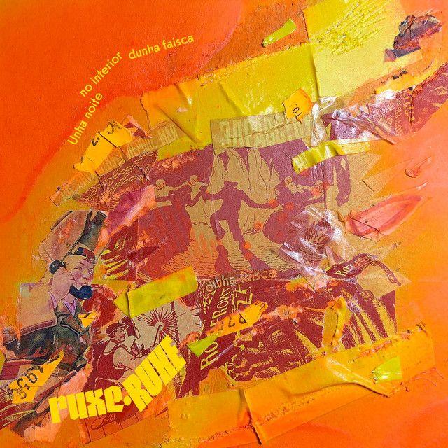 Portada de Álbum "Unha Noite No Interior Dunha Faísca", de Ruxe-ruxe