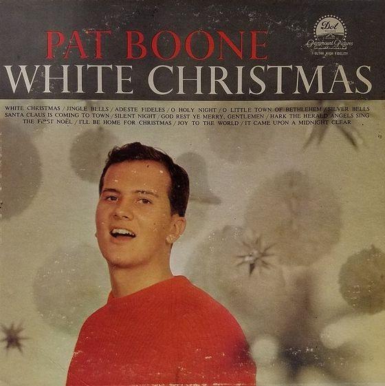 Capa do álbum "White Christmas", de Pat Boone