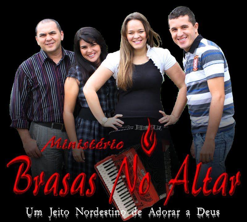 Capa do Álbum "Ministério Brasas No Altar", de Wellington Tôrres - Compositor & Cantor