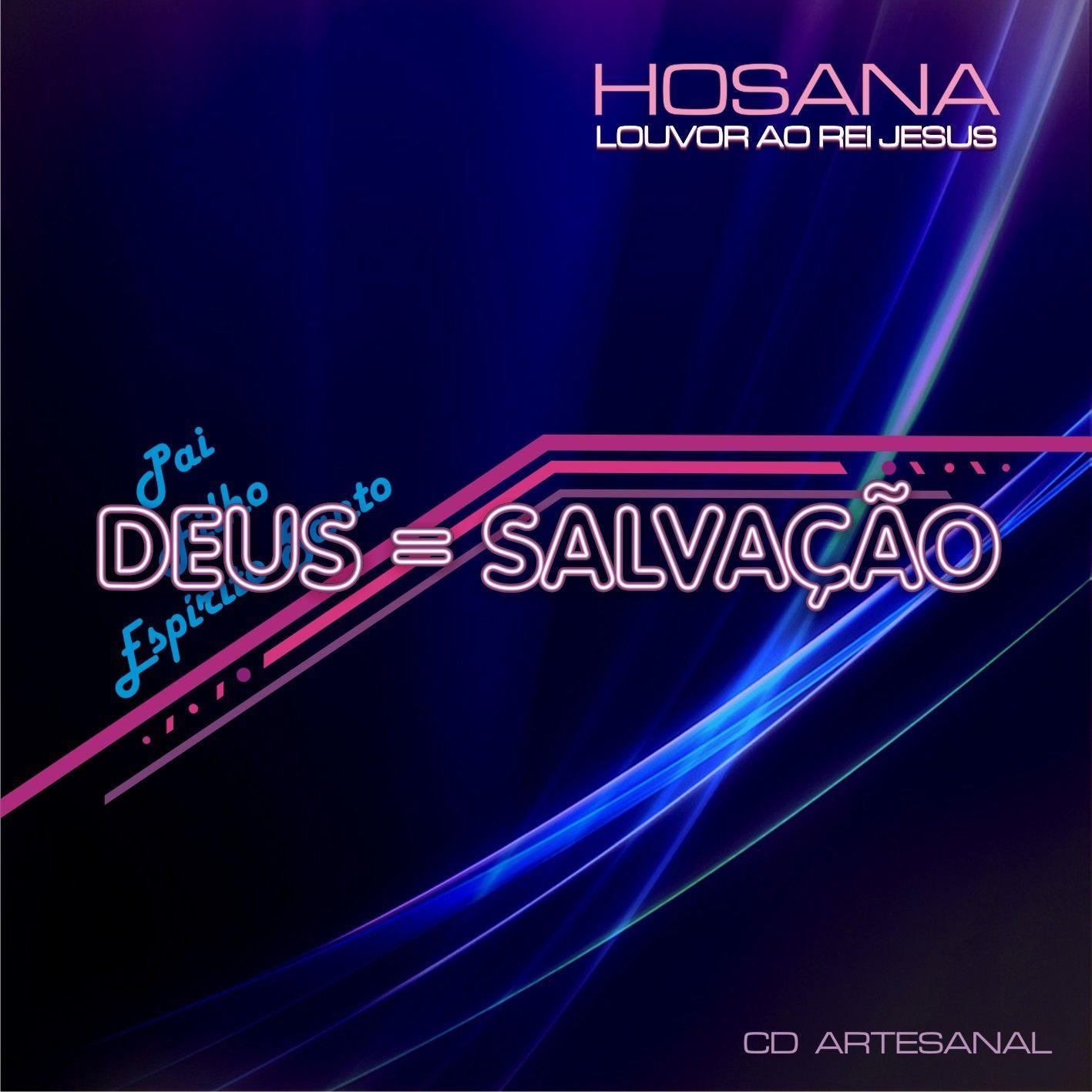 Album cover of "Deus = Salvação" by Hosana Garcia