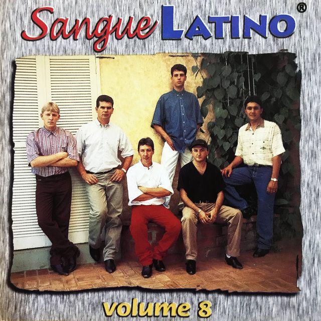 Portada de Álbum "Volume 08", de Banda Sangue Latino