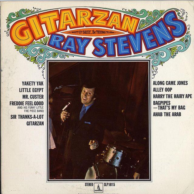 Portada del álbum "Gitarzan", de Ray Stevens