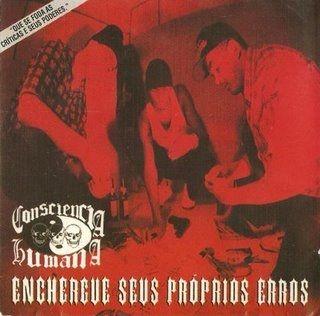 Portada de Álbum "Enchergue Seus Próprios Erros", de Consciência Humana