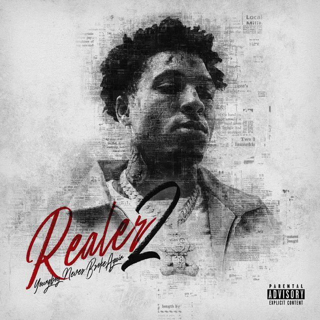 Capa do álbum "Realer 2", de YoungBoy Never Broke Again (NBA YoungBoy)