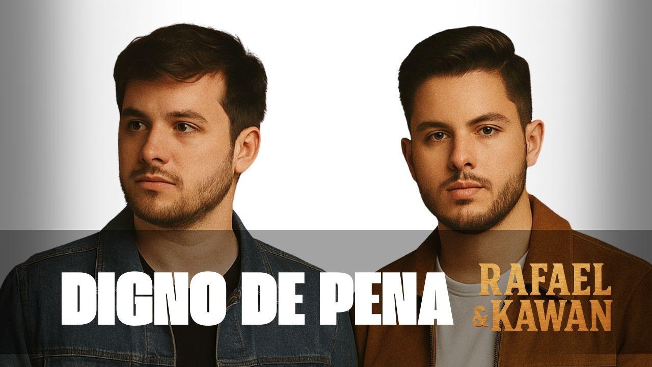 Capa do Single/EP "Digno de Pena", de Rafael & Kawan