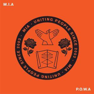 Portada del álbum "P.O.W.A", de M.I.A.