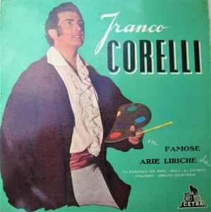 Capa do Álbum "Famose Arie Liriche", de Franco Corelli