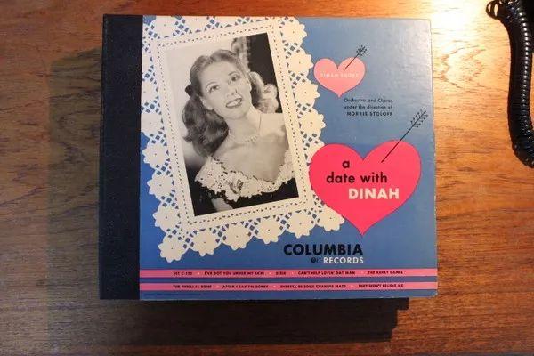 Portada de Álbum "A Date With Dinah ", de Dinah Shore