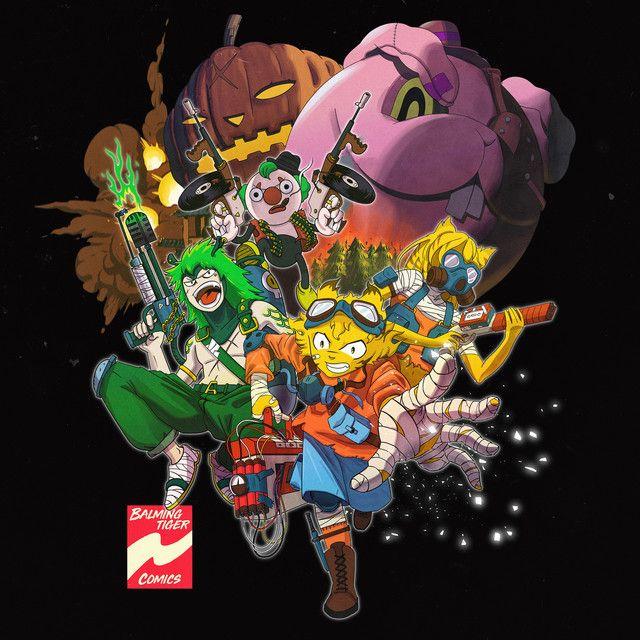 Capa do Single/EP "JUST FUN! / LOOP?", de Balming Tiger