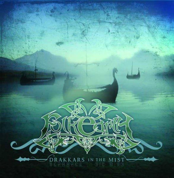 Capa do Álbum "Drakkars in the Mist", de Folkearth