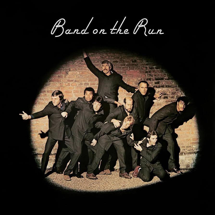 Capa do Álbum "Band on The Run", de Wings