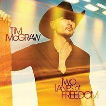 Capa do Álbum "Two Lanes Of Freedom", de Tim McGraw