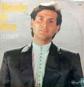 Portada de Álbum "Intimo", de Alejandro de Rosas