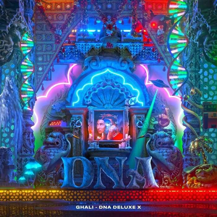 Capa do Álbum "DNA Deluxe X", de Ghali