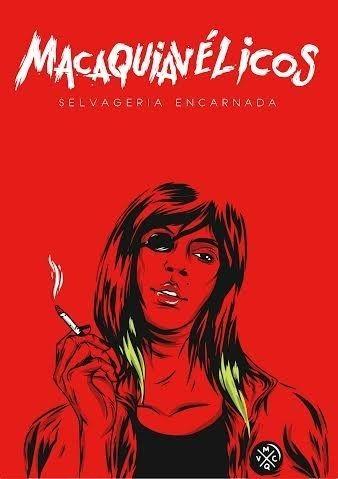 Portada de Álbum "Selvageria Encarnada ", de Macaquiavélicos