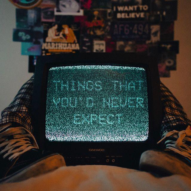 Capa do álbum "Things That You'd Never Expect", de marc indigo