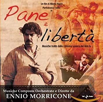 Capa do álbum "Pane e Libertà", de Ennio Morricone