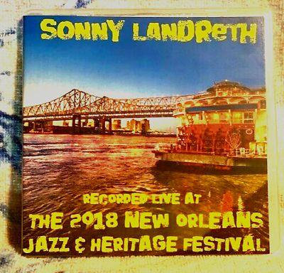 Capa do Álbum "Recorded Live at 2018 - New Orleans Jazz & Heritage Festival", de Sonny Landreth