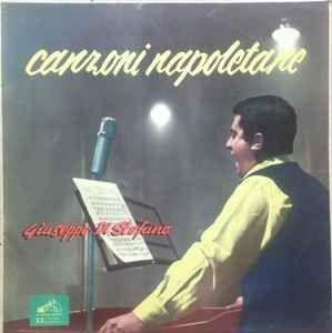 Portada de Álbum "Canzoni Napoletane", de Giuseppe di Stefano